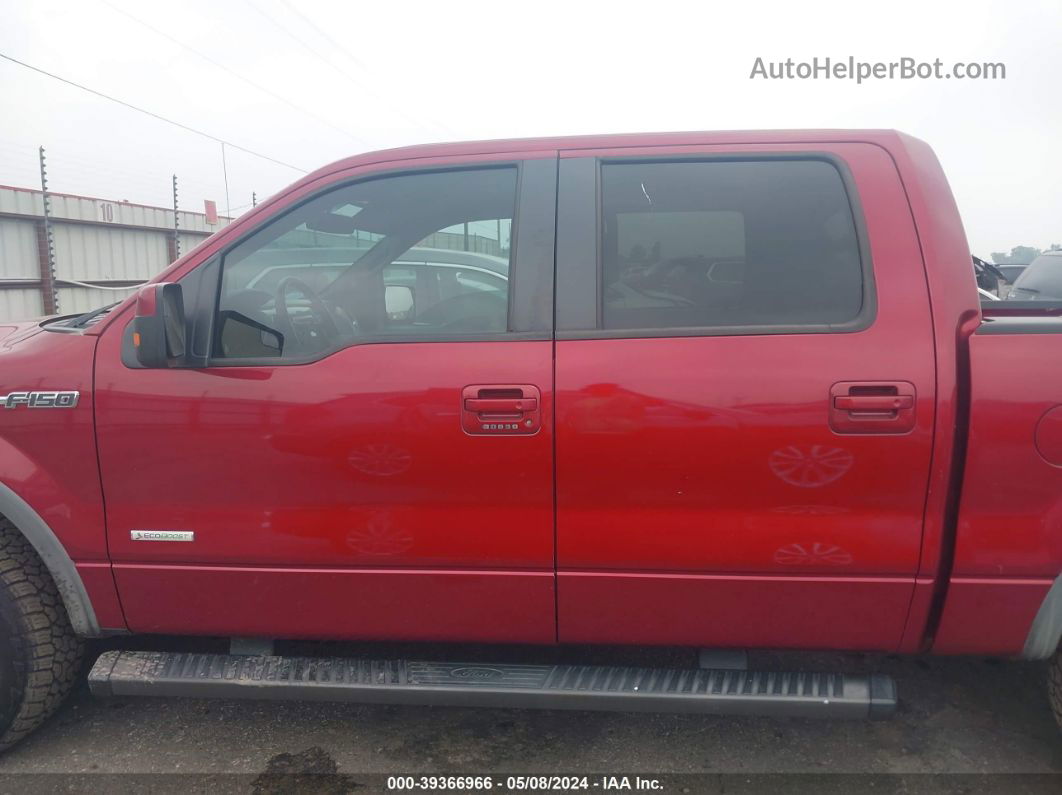 2014 Ford F-150 Fx4 Red vin: 1FTFW1ET2EFD08082