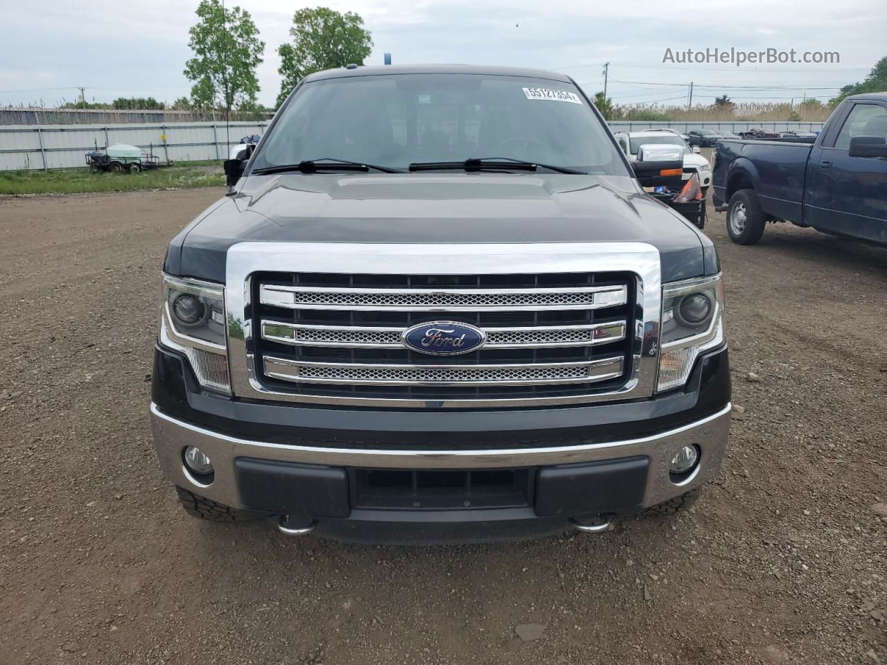 2014 Ford F150 Supercrew Black vin: 1FTFW1ET2EKE62539