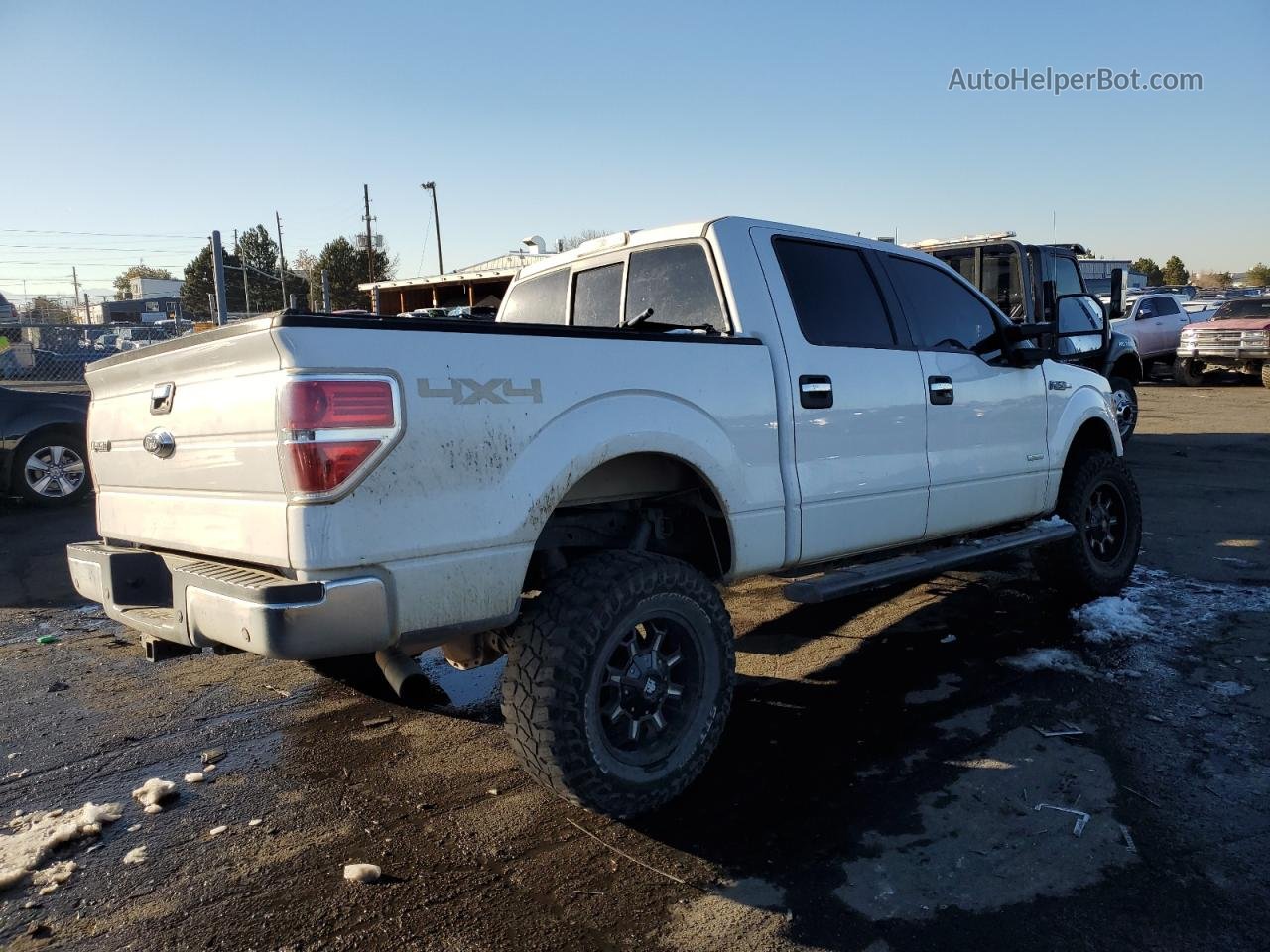 2014 Ford F150 Supercrew White vin: 1FTFW1ET2EKE87697