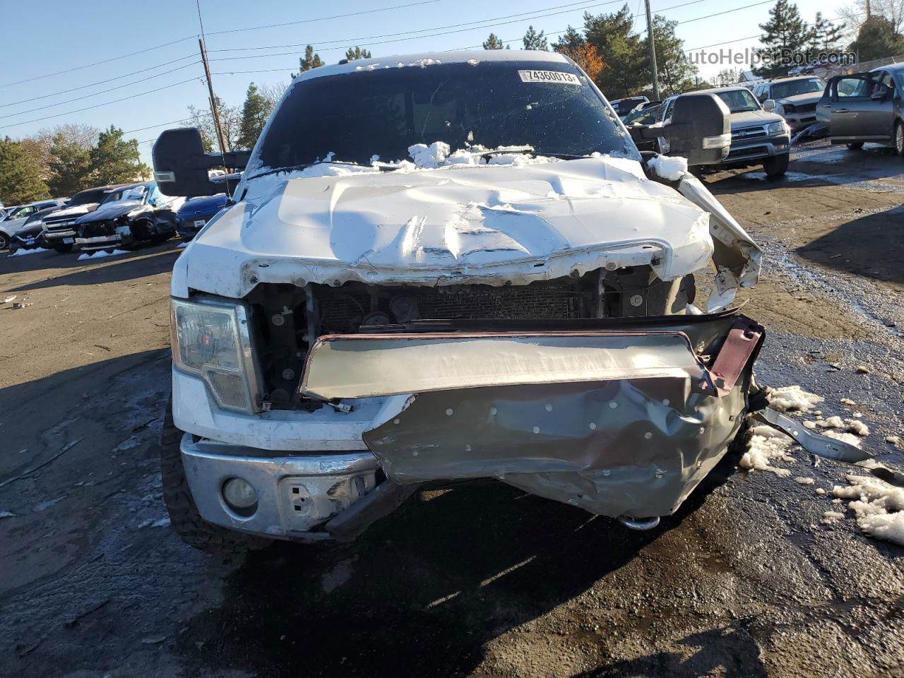 2014 Ford F150 Supercrew White vin: 1FTFW1ET2EKE87697