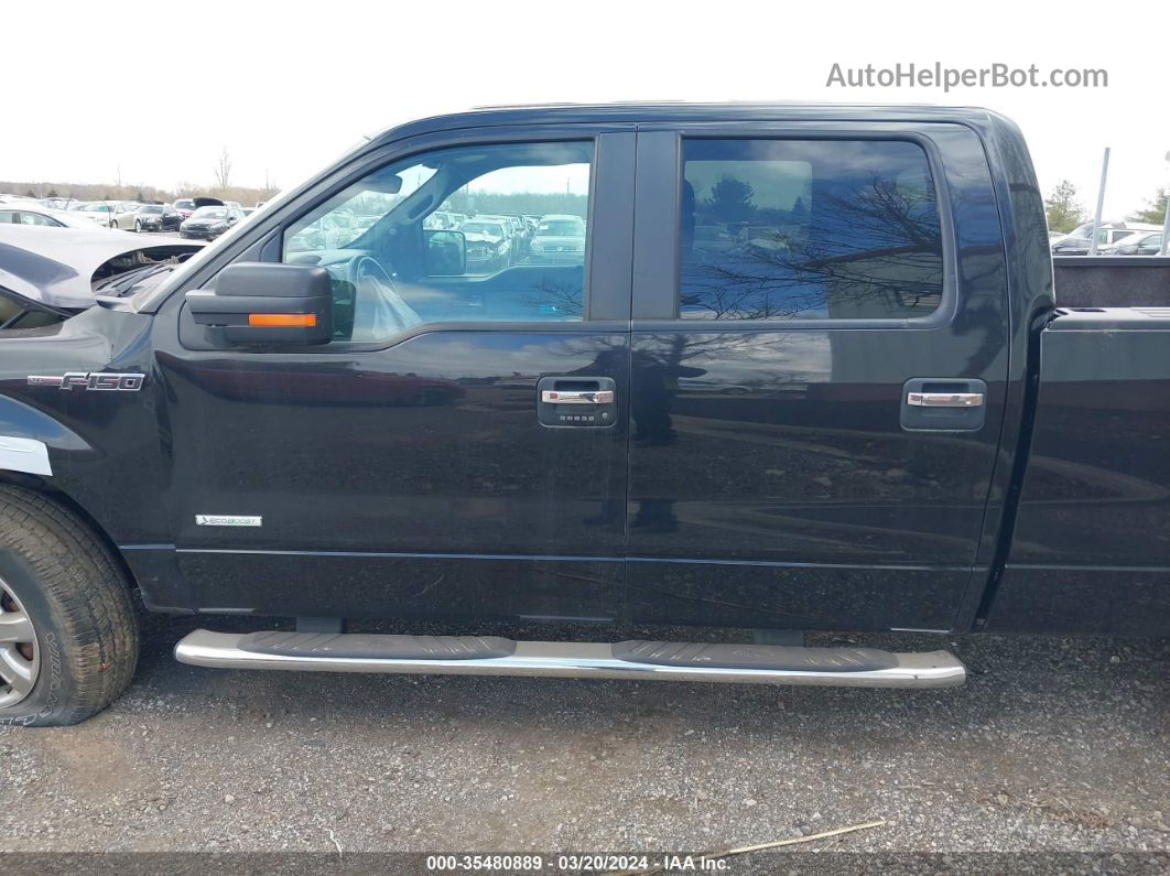 2014 Ford F-150 Xlt Black vin: 1FTFW1ET2EKF30435