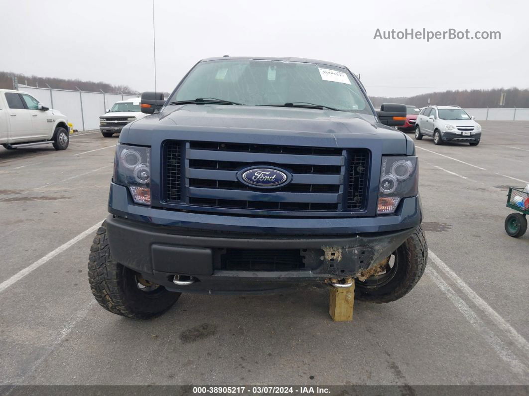 2014 Ford F-150 Xlt Blue vin: 1FTFW1ET2EKG49070