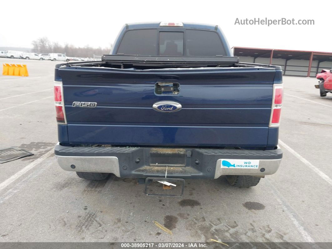 2014 Ford F-150 Xlt Blue vin: 1FTFW1ET2EKG49070