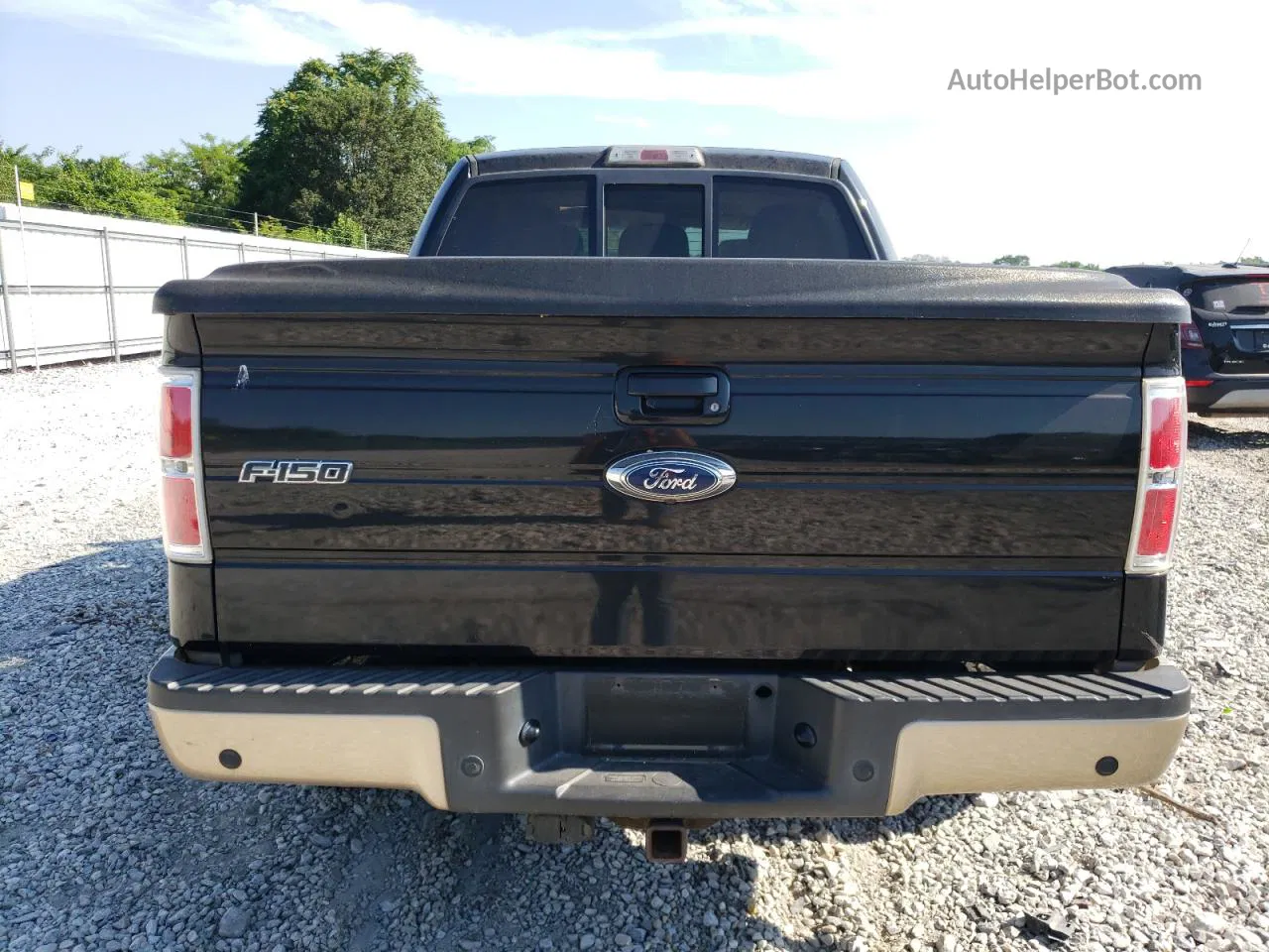 2011 Ford F150 Supercrew Black vin: 1FTFW1ET3BFA58346