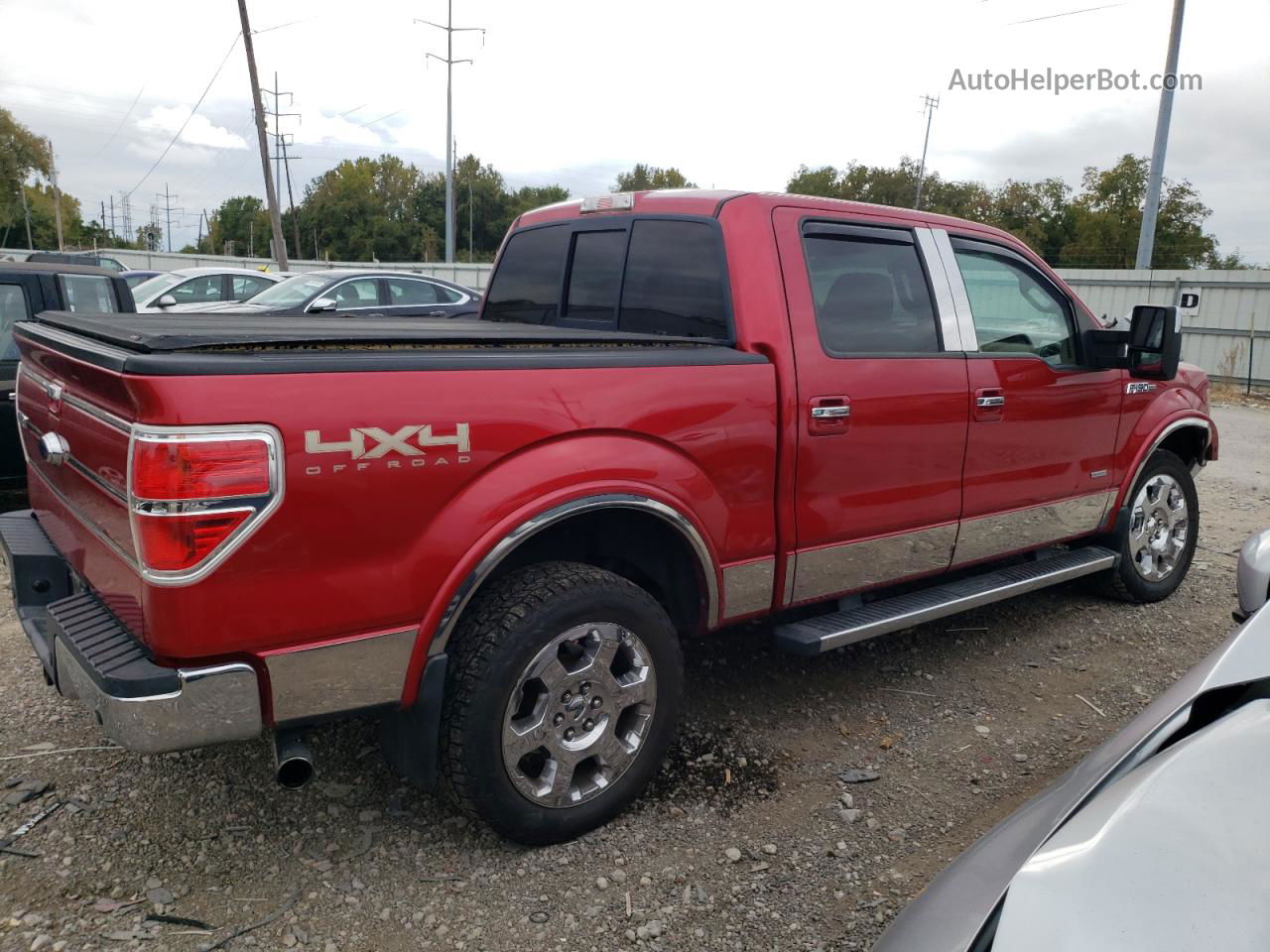 2011 Ford F150 Supercrew Red vin: 1FTFW1ET3BFA98958