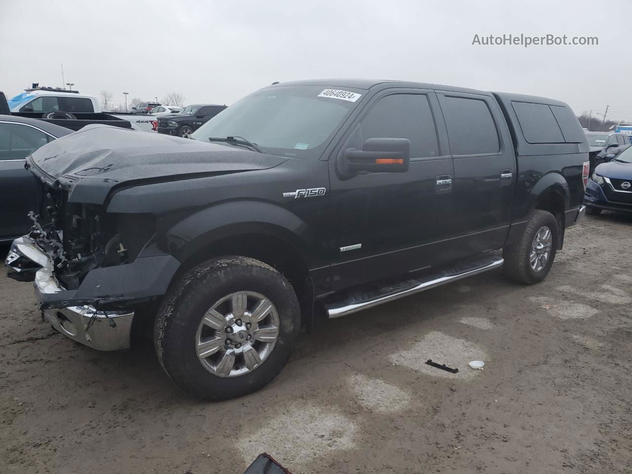 2011 Ford F150 Supercrew Black vin: 1FTFW1ET3BFB15628