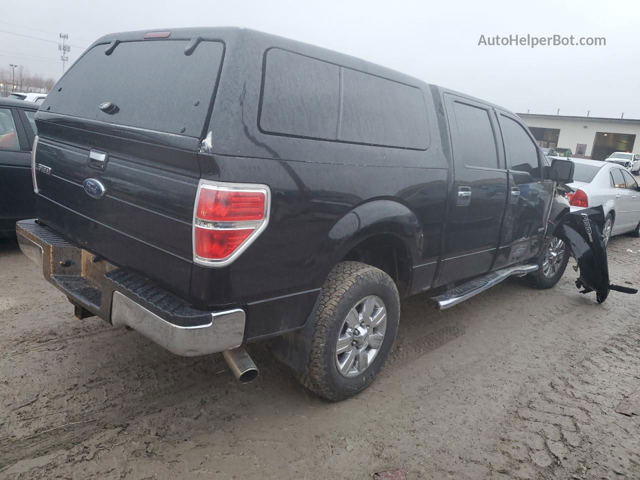 2011 Ford F150 Supercrew Black vin: 1FTFW1ET3BFB15628