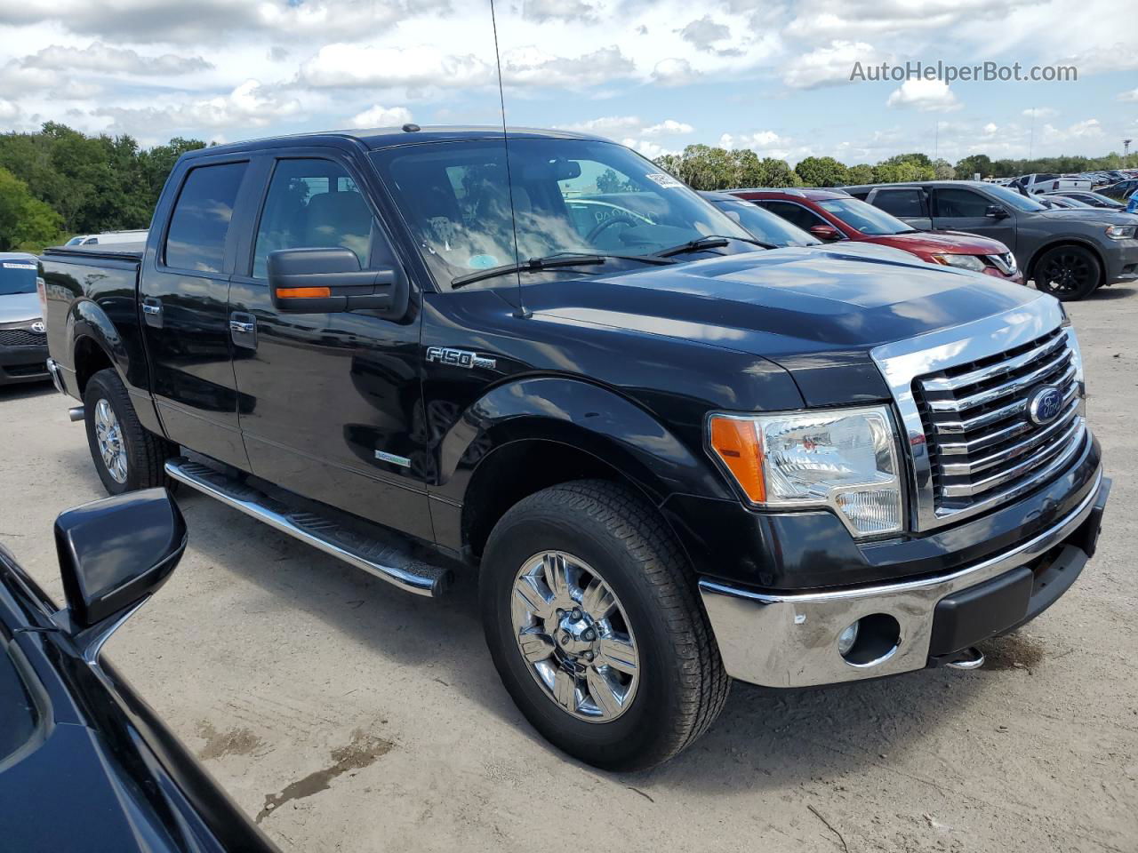 2011 Ford F150 Supercrew Black vin: 1FTFW1ET3BFB37192