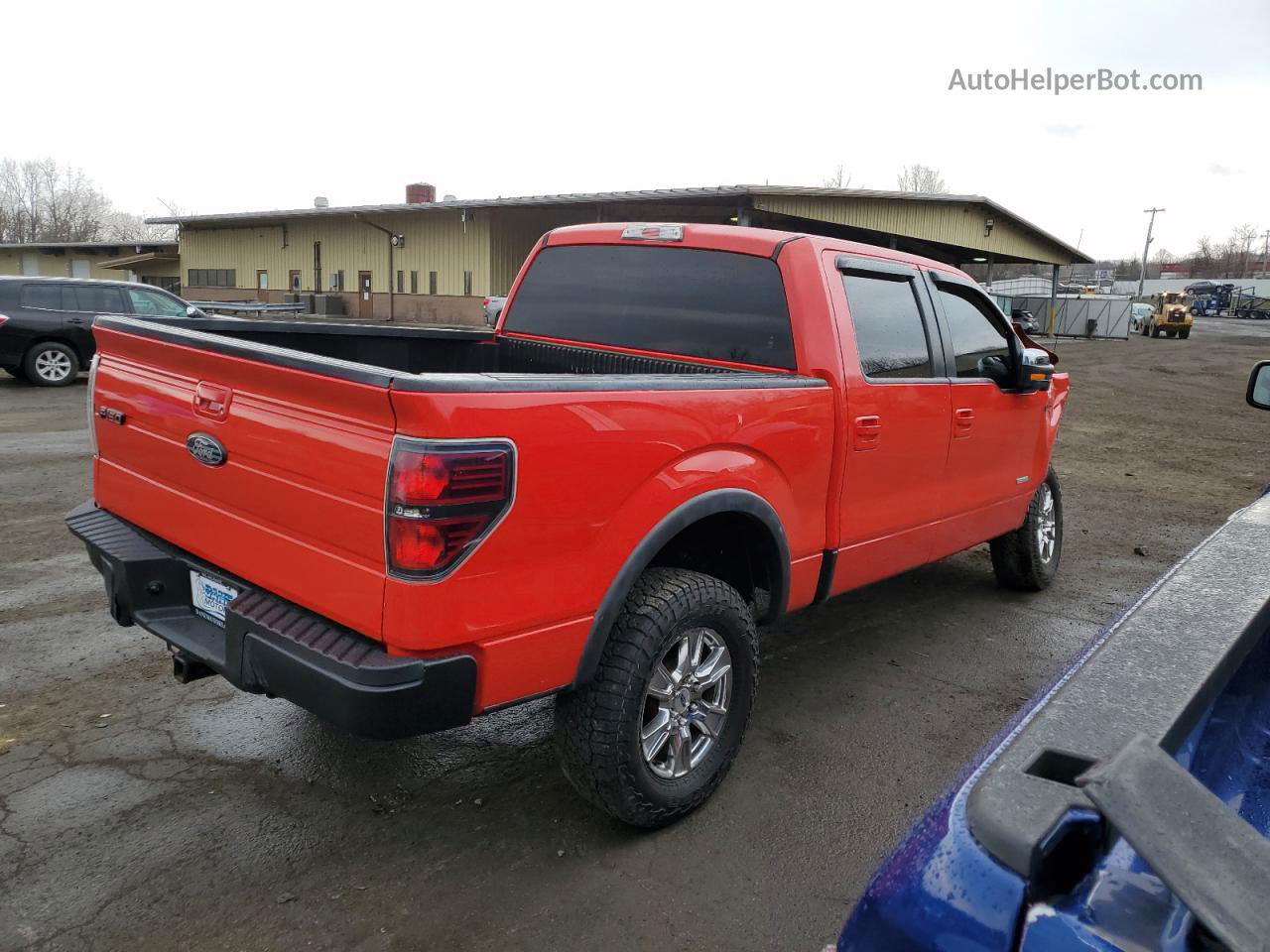 2011 Ford F150 Supercrew Red vin: 1FTFW1ET3BFC37129