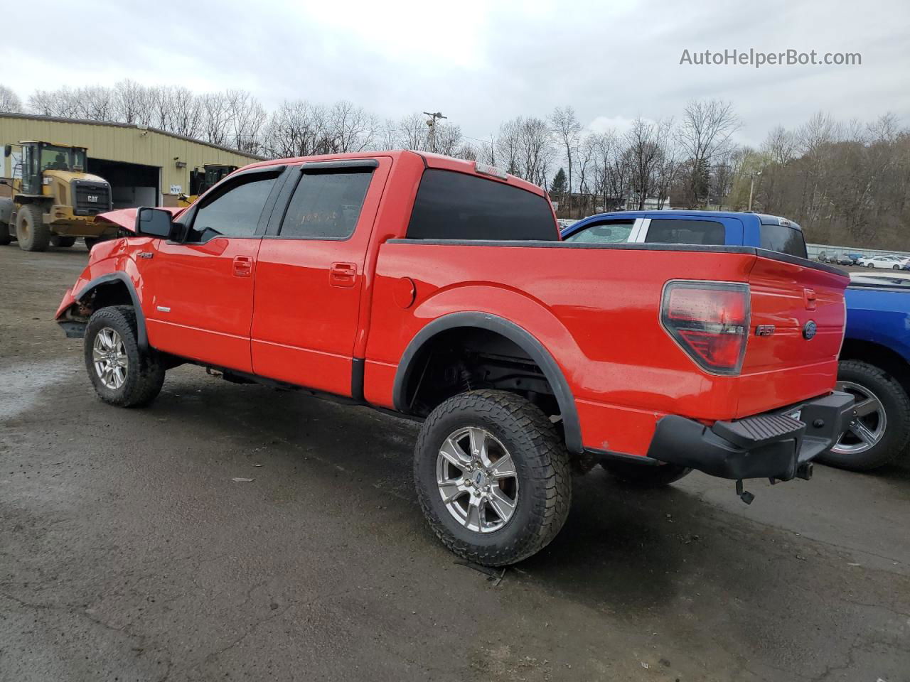 2011 Ford F150 Supercrew Red vin: 1FTFW1ET3BFC37129