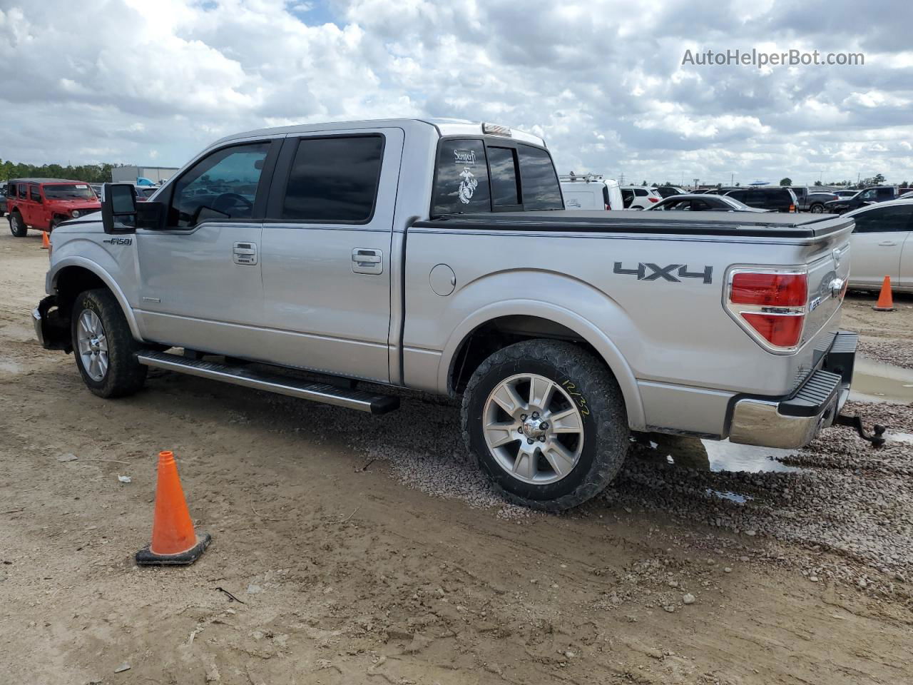 2011 Ford F150 Supercrew Silver vin: 1FTFW1ET3BFC45215