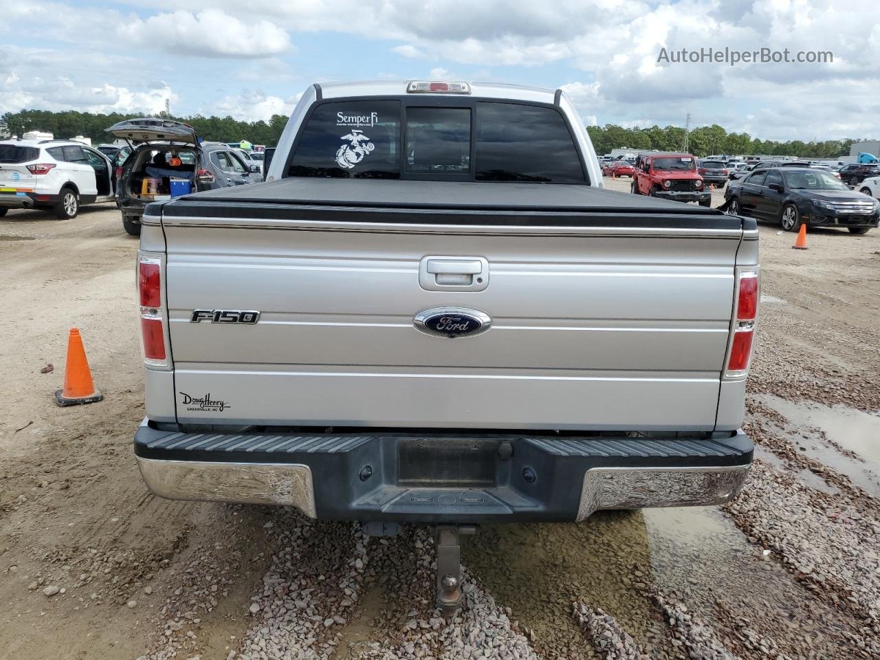 2011 Ford F150 Supercrew Silver vin: 1FTFW1ET3BFC45215