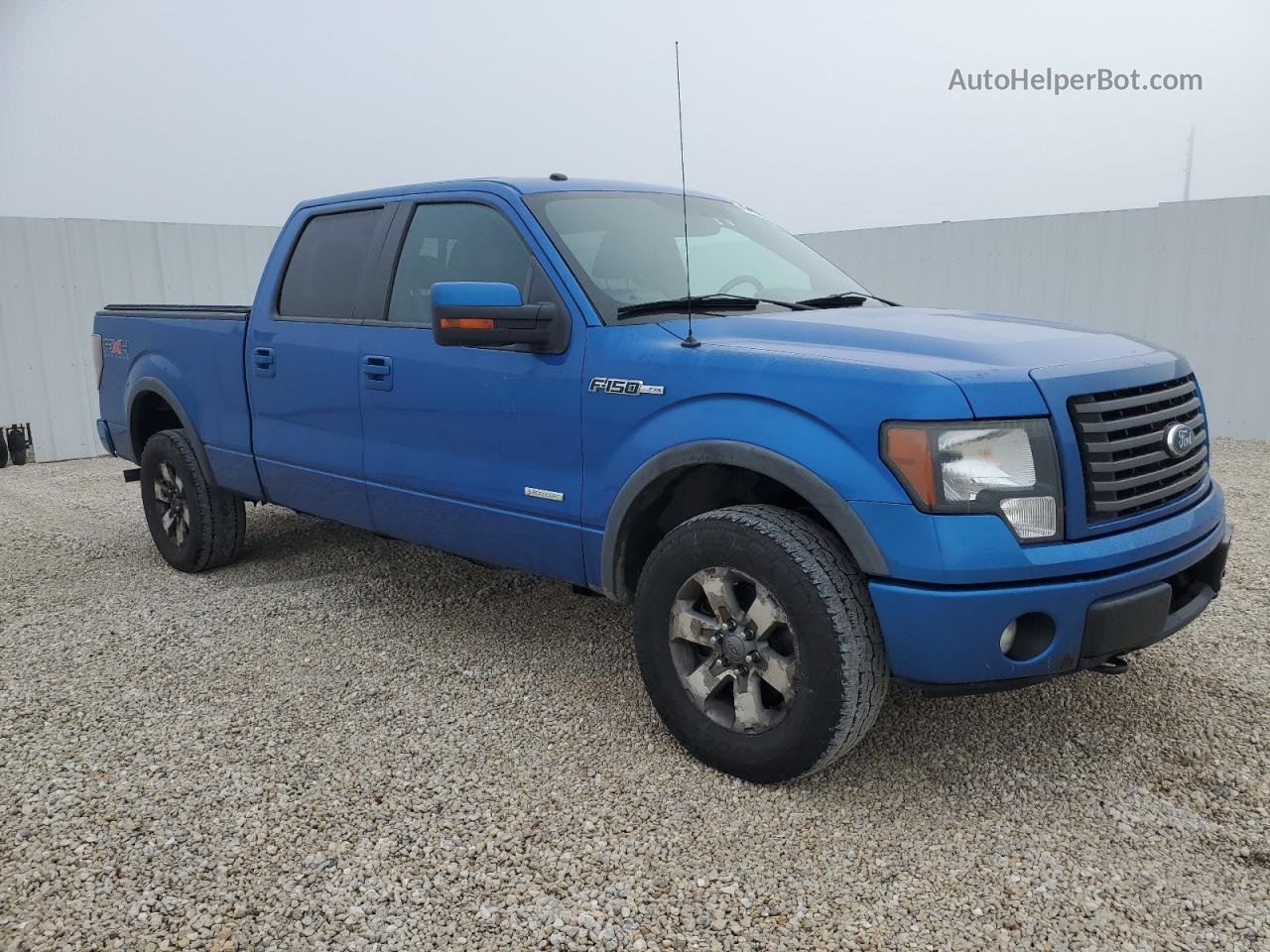 2011 Ford F150 Supercrew Blue vin: 1FTFW1ET3BFD05302