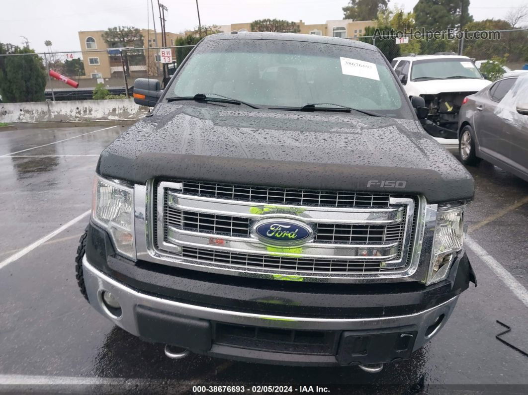 2014 Ford F-150 Xlt Black vin: 1FTFW1ET3EFC44392