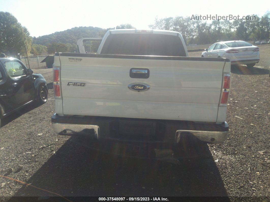 2014 Ford F-150 Xlt White vin: 1FTFW1ET3EFC49107