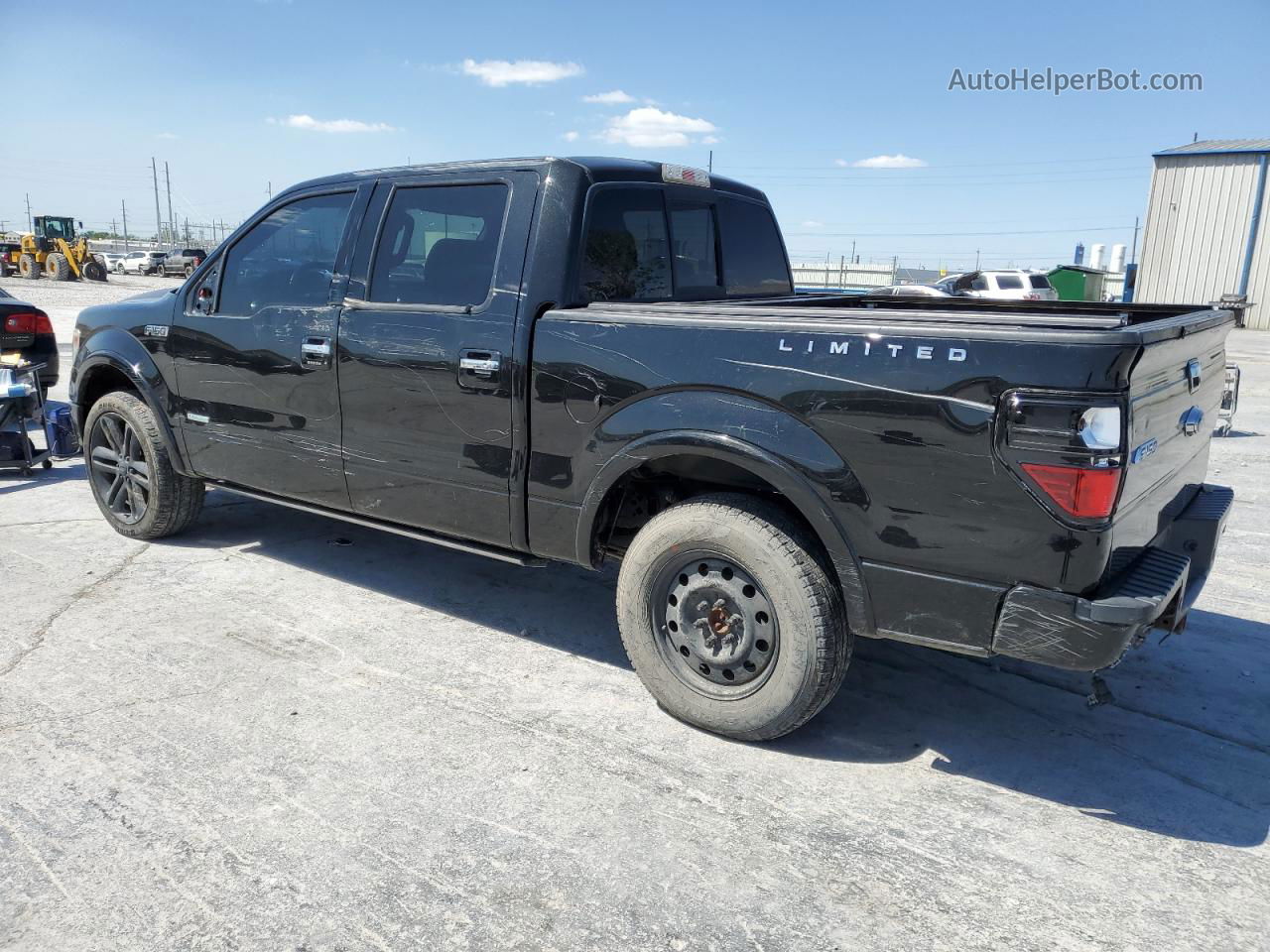 2014 Ford F150 Supercrew Black vin: 1FTFW1ET3EFD08009