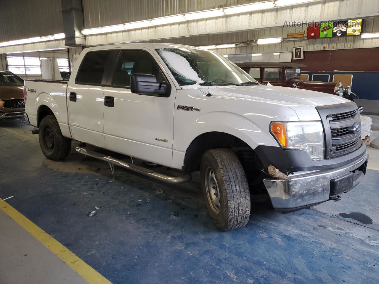 2014 Ford F150 Supercrew White vin: 1FTFW1ET3EKE45605