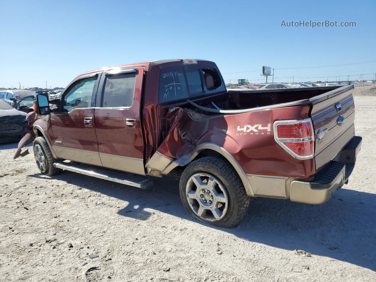 2014 Ford F150 Supercrew Red vin: 1FTFW1ET3EKE83187