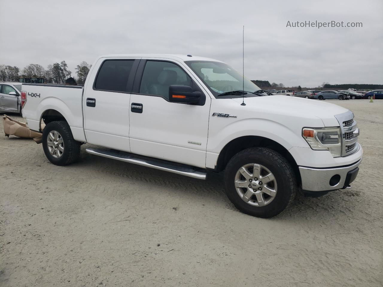 2014 Ford F150 Supercrew White vin: 1FTFW1ET3EKF53626