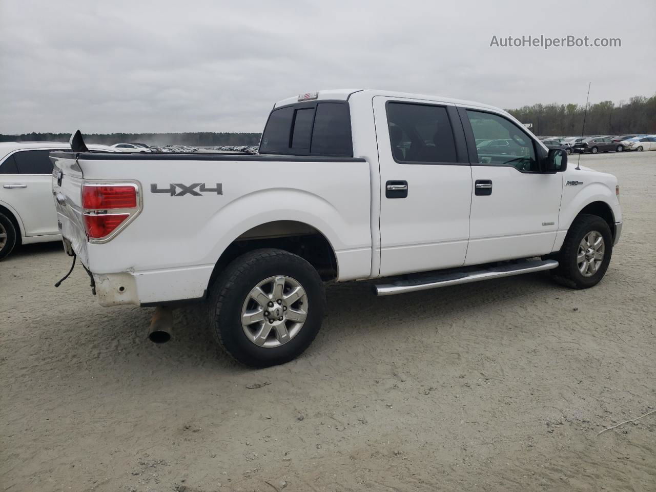 2014 Ford F150 Supercrew White vin: 1FTFW1ET3EKF53626