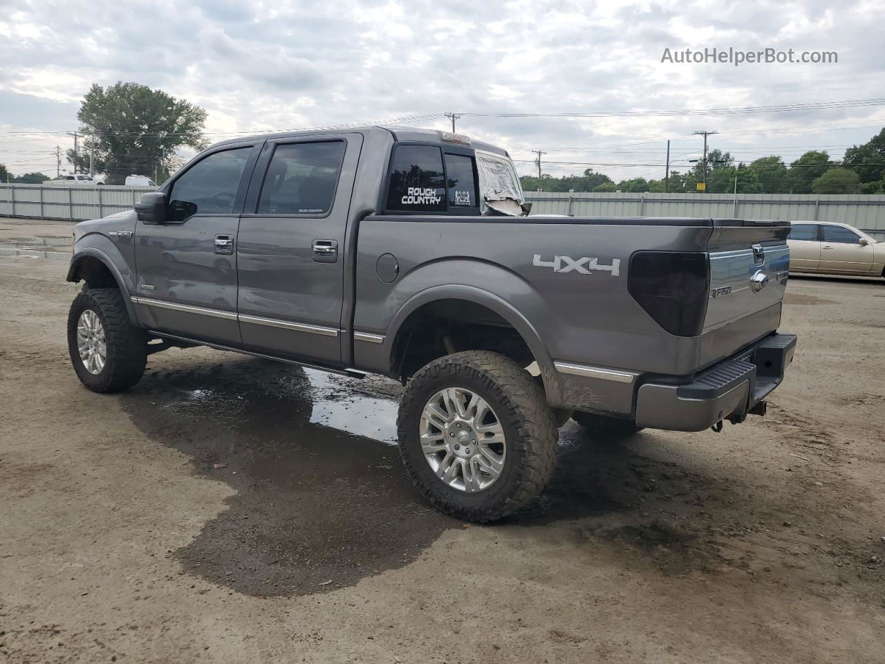 2011 Ford F150 Supercrew Gray vin: 1FTFW1ET4BFB29229