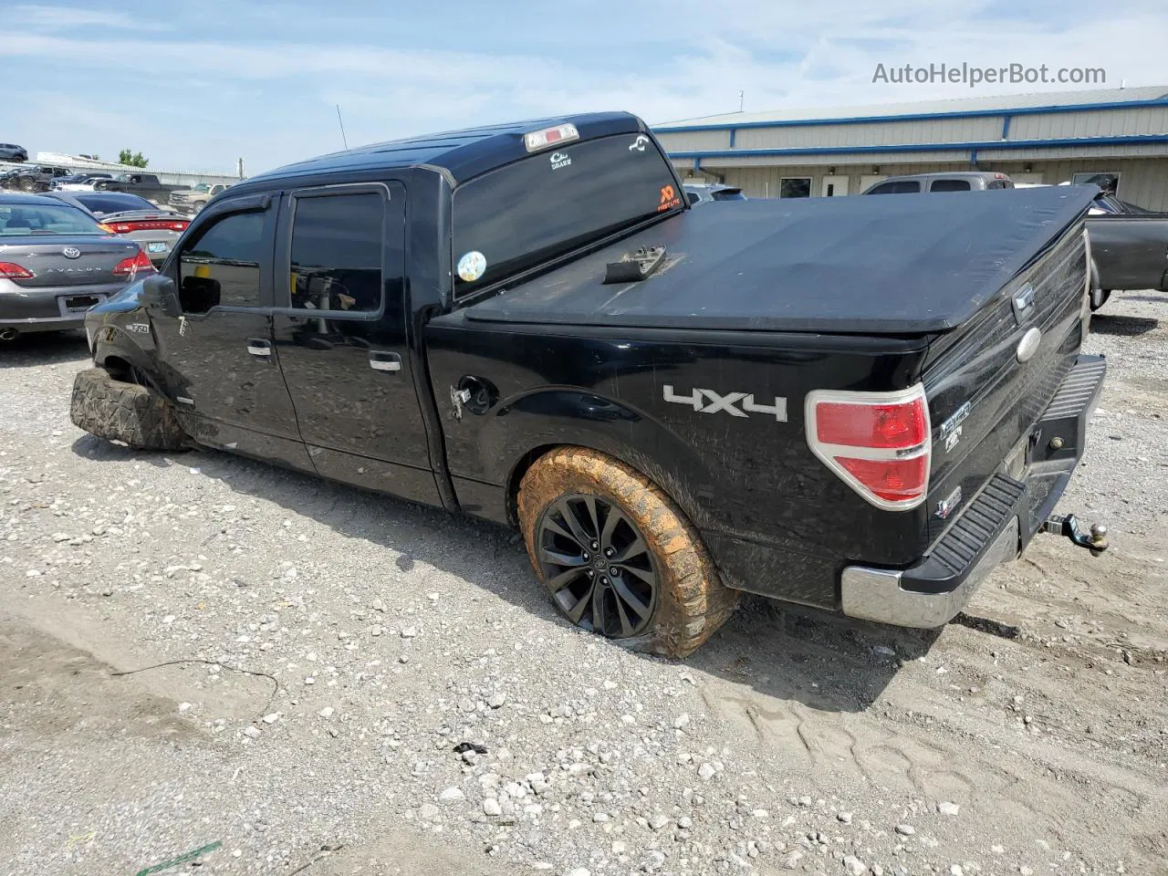 2011 Ford F150 Supercrew Black vin: 1FTFW1ET4BFC48267