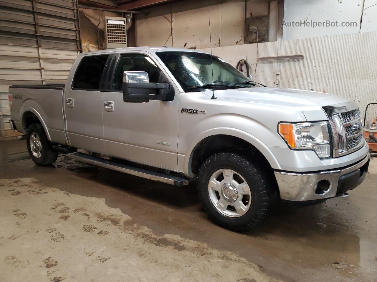 2011 Ford F150 Supercrew Silver vin: 1FTFW1ET4BFC58863