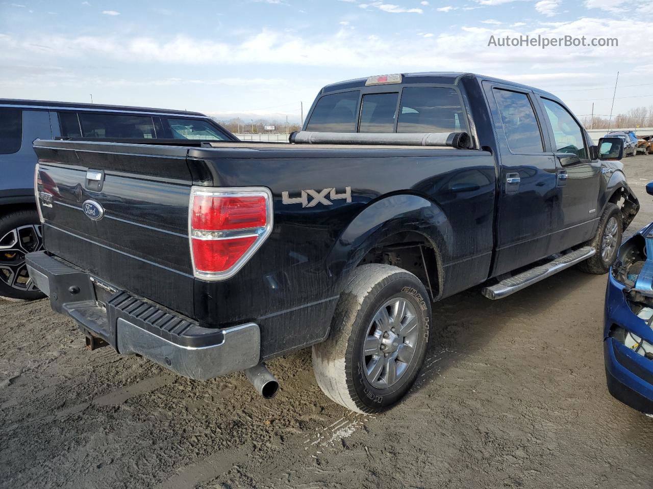 2011 Ford F150 Supercrew Черный vin: 1FTFW1ET4BKE14438