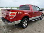 2014 Ford F150 Supercrew Burgundy vin: 1FTFW1ET4EKD51961