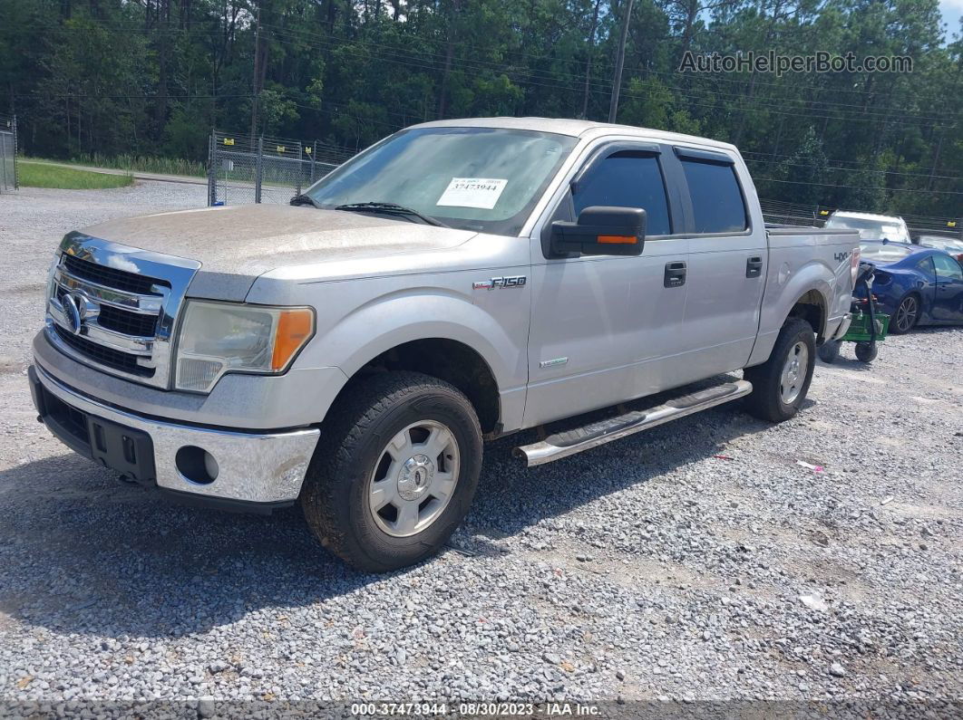 2014 Ford F-150 Xl/xlt/fx4/lariat Silver vin: 1FTFW1ET4EKE92237