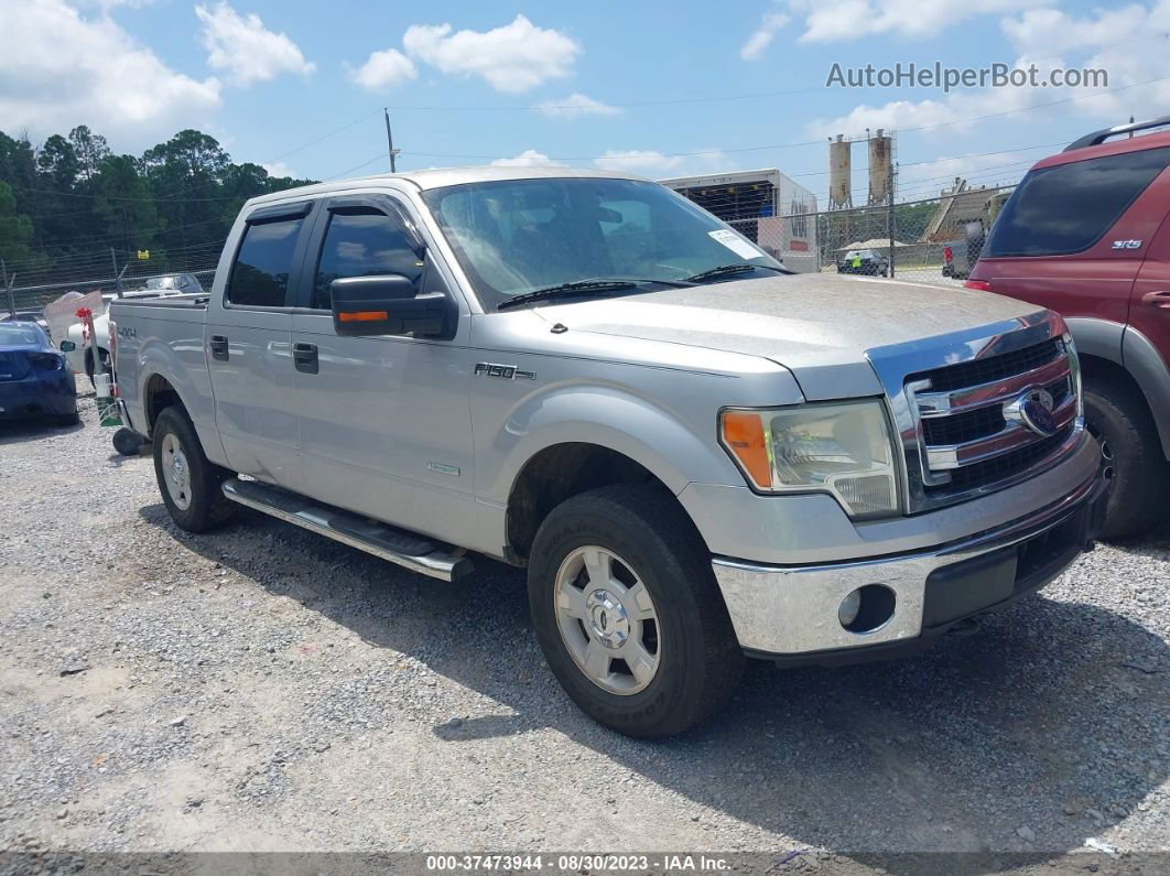 2014 Ford F-150 Xl/xlt/fx4/lariat Silver vin: 1FTFW1ET4EKE92237