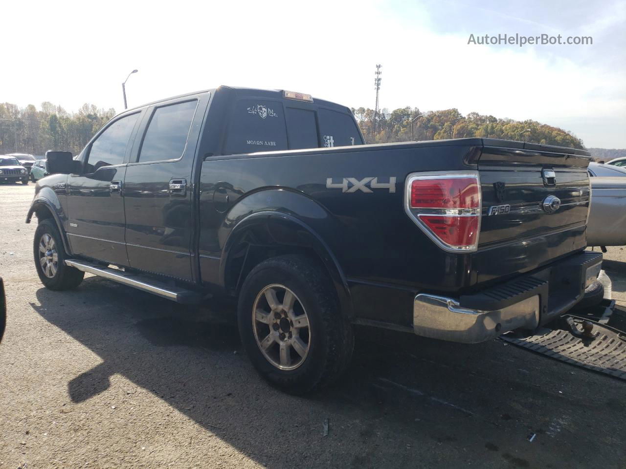 2011 Ford F150 Supercrew Black vin: 1FTFW1ET5BFA84219