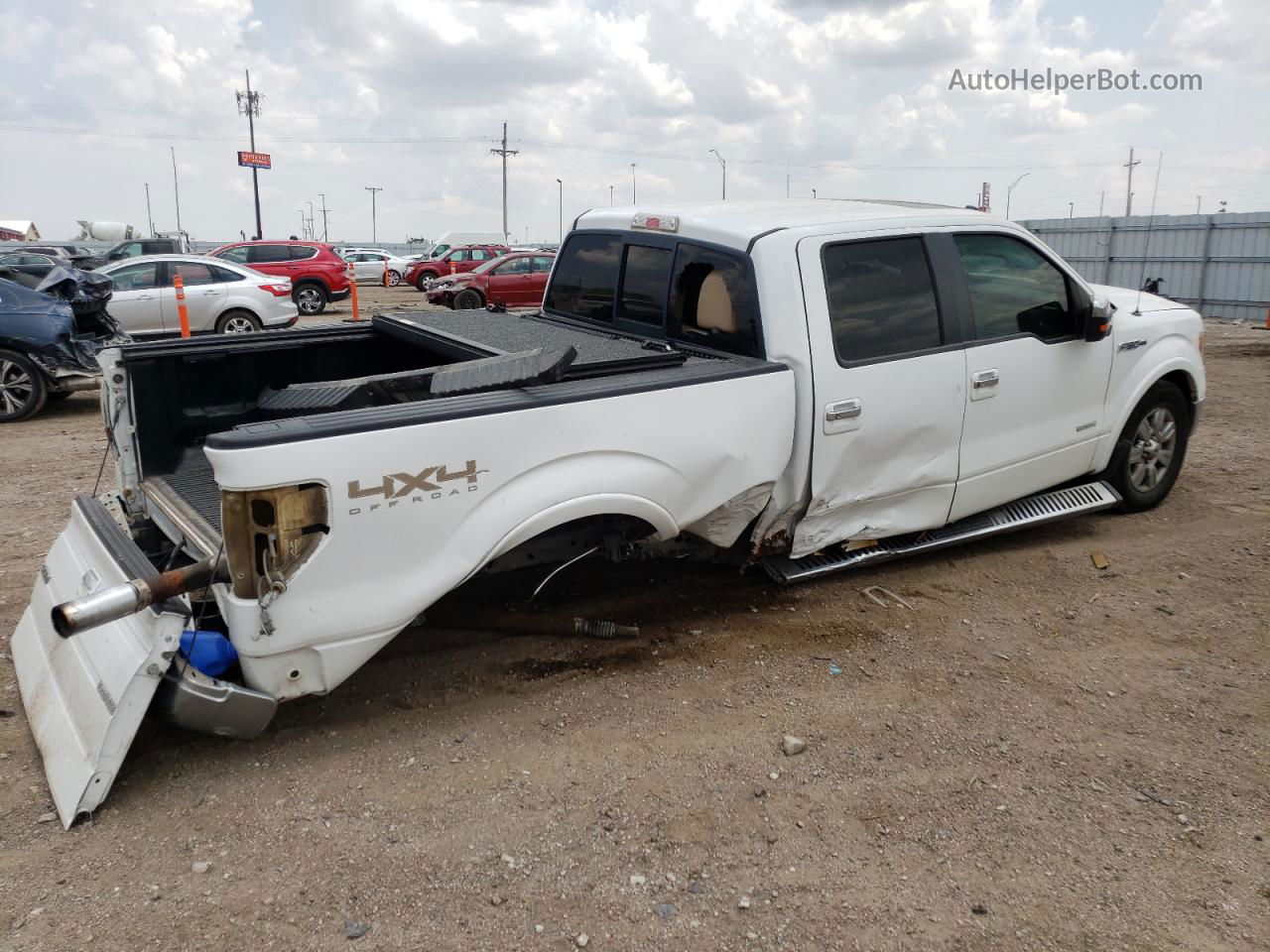 2011 Ford F150 Supercrew White vin: 1FTFW1ET5BFB22774