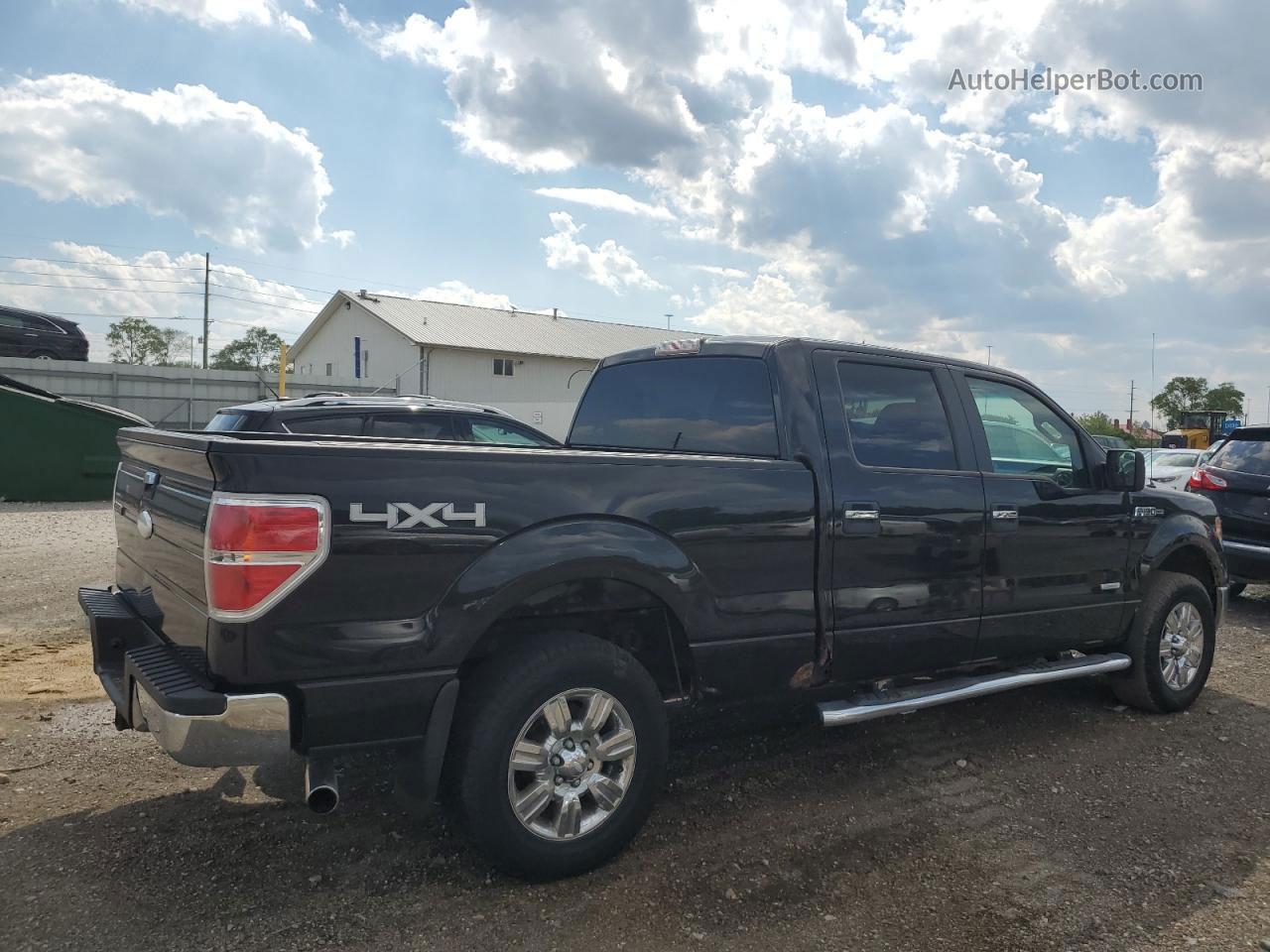 2011 Ford F150 Supercrew Black vin: 1FTFW1ET5BFB32656