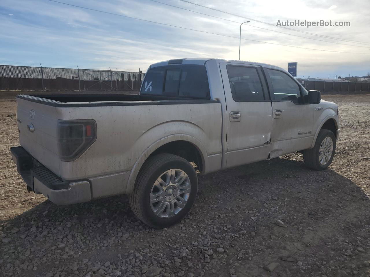 2011 Ford F150 Supercrew Silver vin: 1FTFW1ET5BFC34328