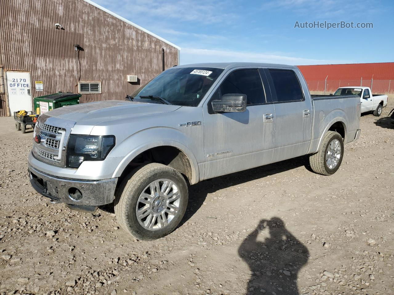 2011 Ford F150 Supercrew Silver vin: 1FTFW1ET5BFC34328