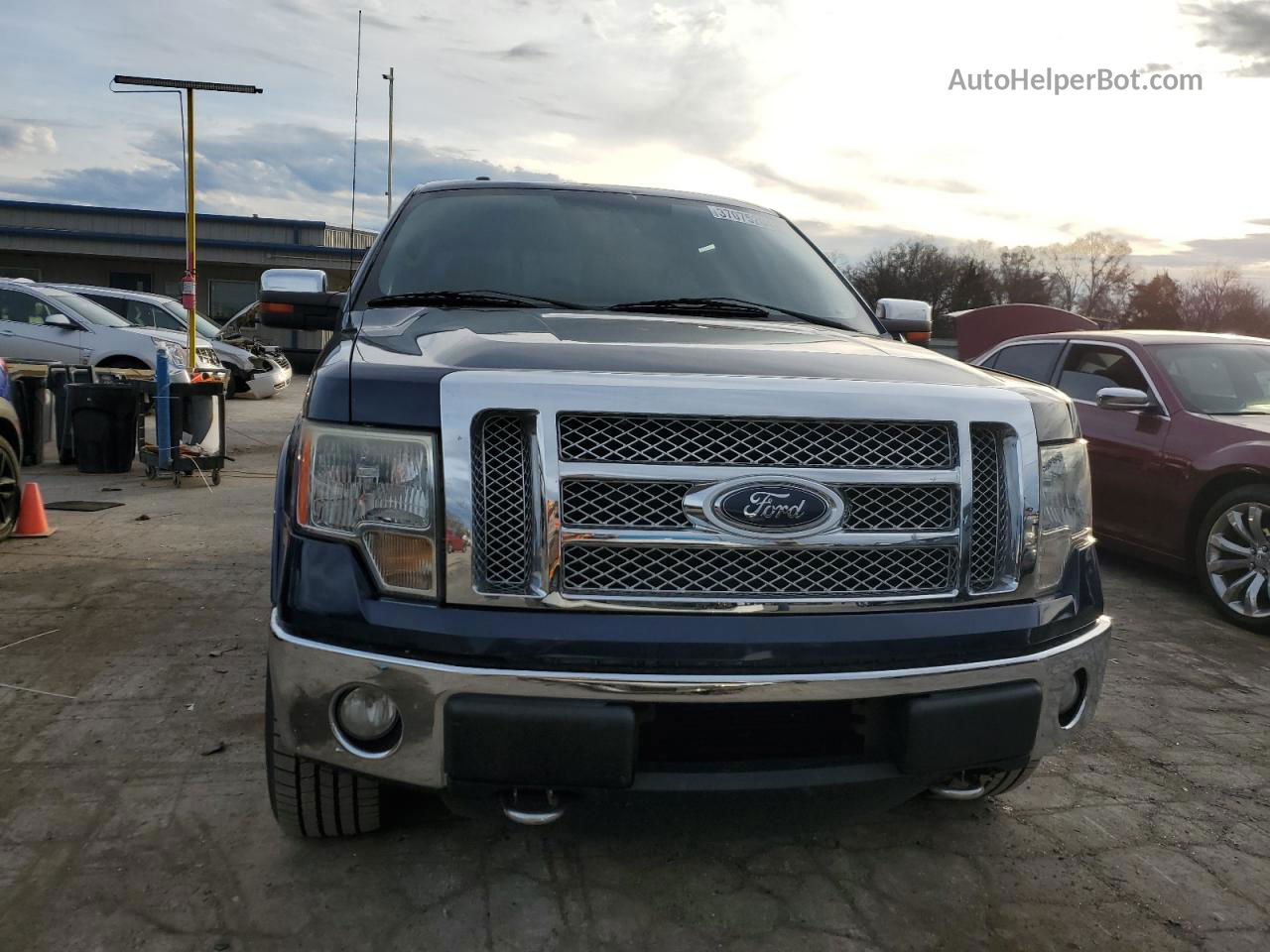 2011 Ford F150 Supercrew Blue vin: 1FTFW1ET5BFD26457