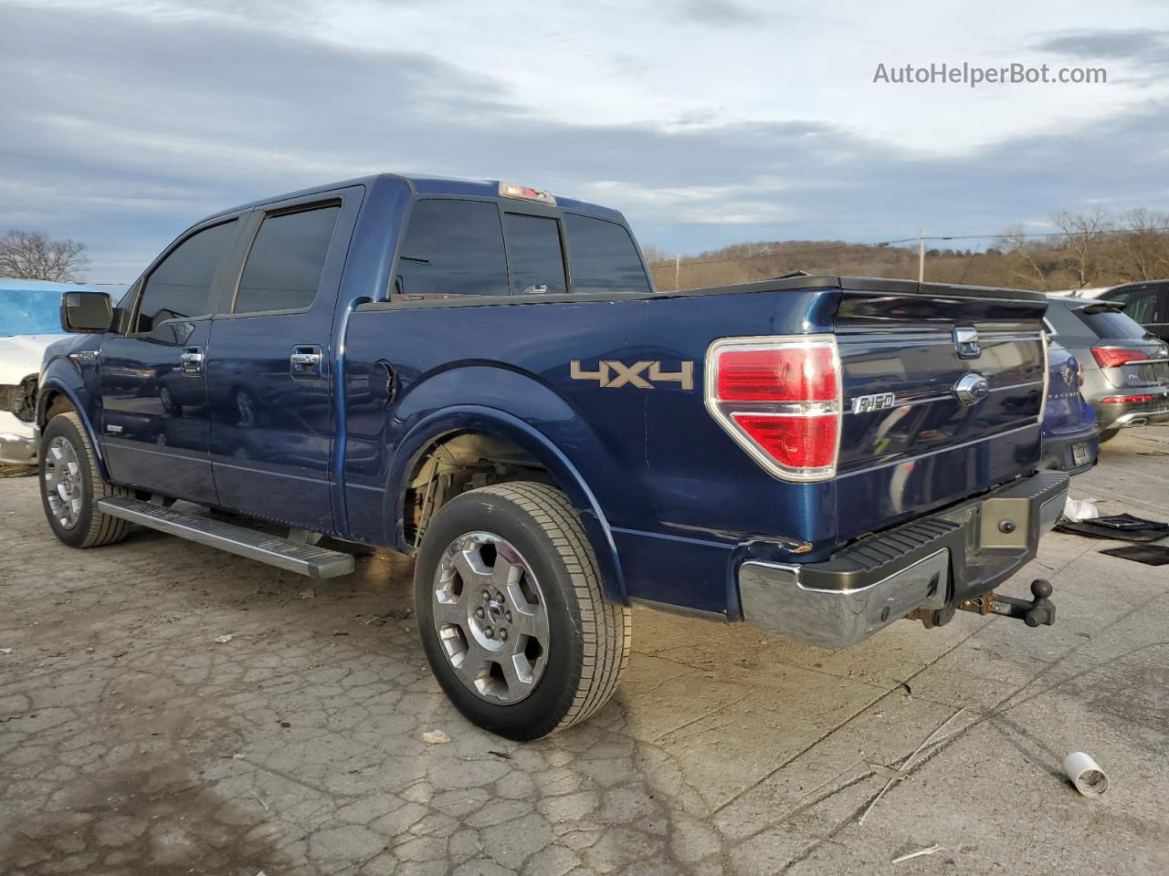 2011 Ford F150 Supercrew Blue vin: 1FTFW1ET5BFD26457