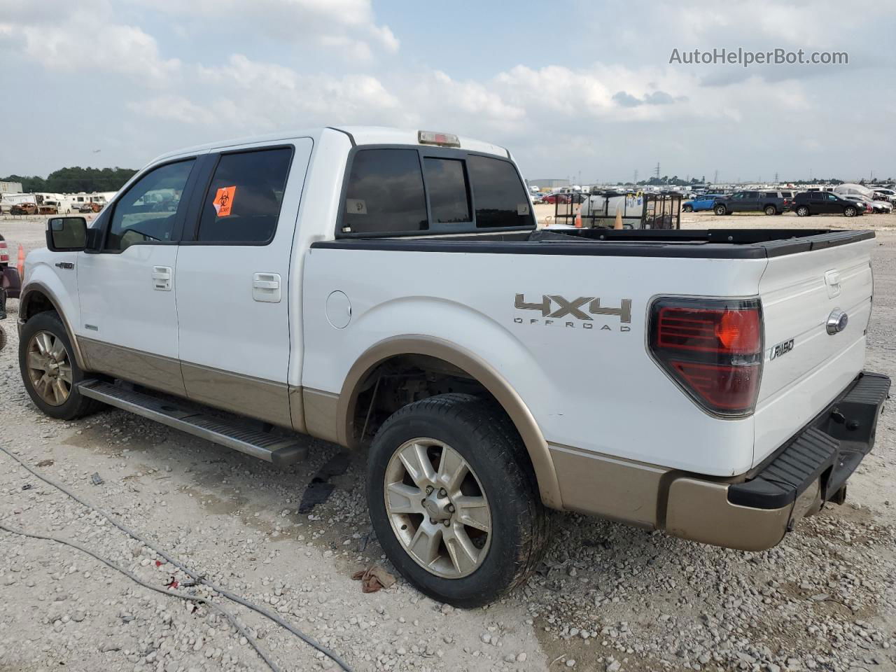 2011 Ford F150 Supercrew White vin: 1FTFW1ET5BFD26667