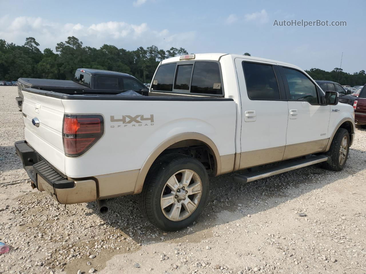 2011 Ford F150 Supercrew White vin: 1FTFW1ET5BFD26667