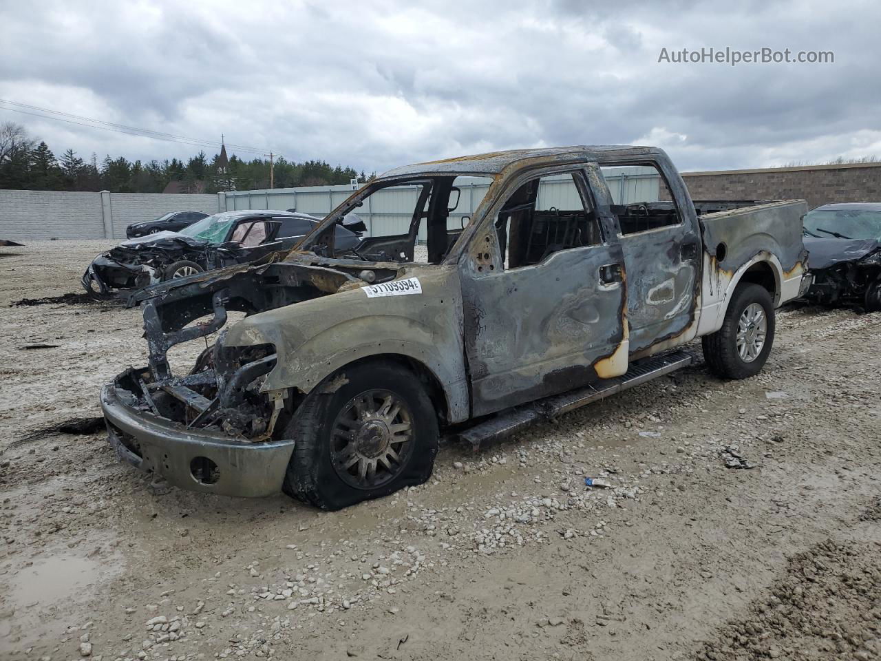 2011 Ford F150 Supercrew White vin: 1FTFW1ET5BFD37233