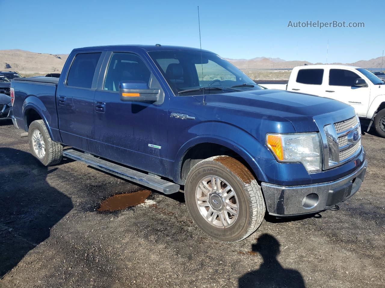 2011 Ford F150 Supercrew Blue vin: 1FTFW1ET5BKD48580