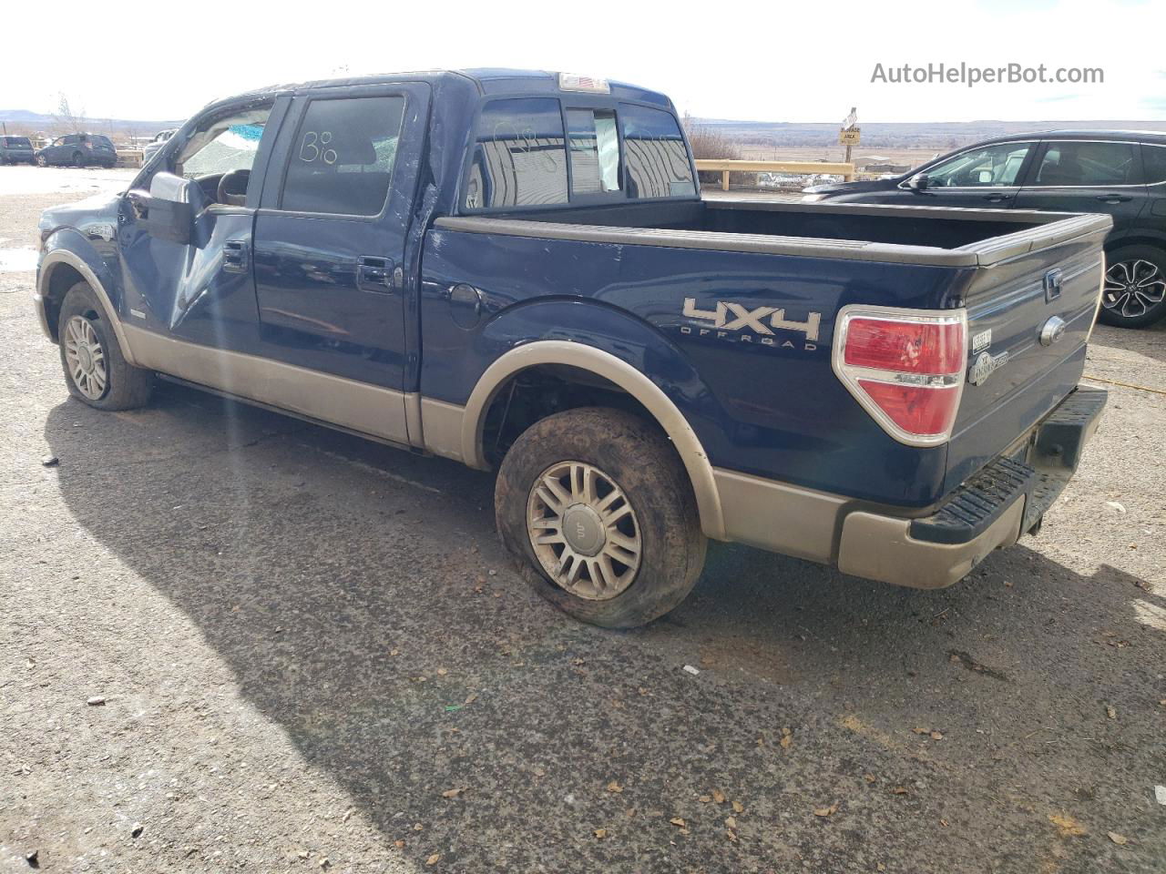 2011 Ford F150 Supercrew Blue vin: 1FTFW1ET5BKD91736