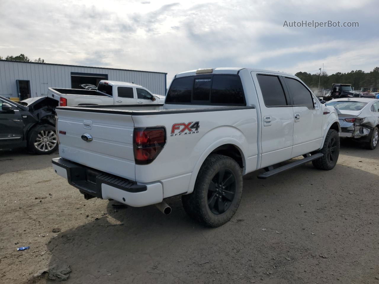 2014 Ford F150 Supercrew White vin: 1FTFW1ET5EFC07408