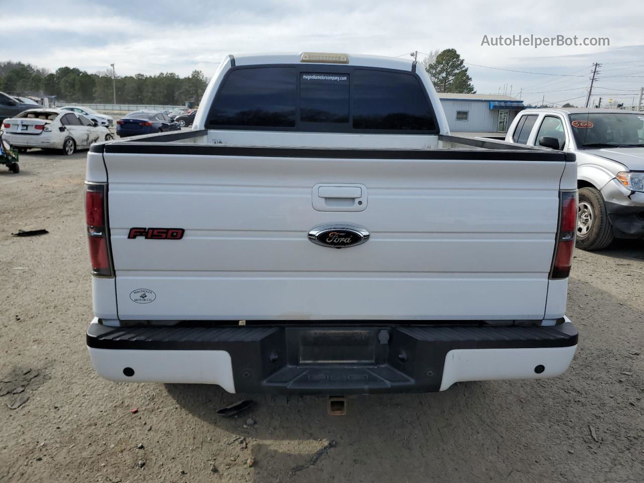 2014 Ford F150 Supercrew White vin: 1FTFW1ET5EFC07408