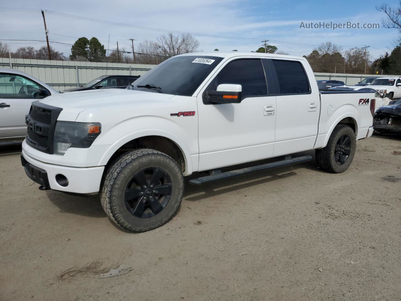 2014 Ford F150 Supercrew White vin: 1FTFW1ET5EFC07408