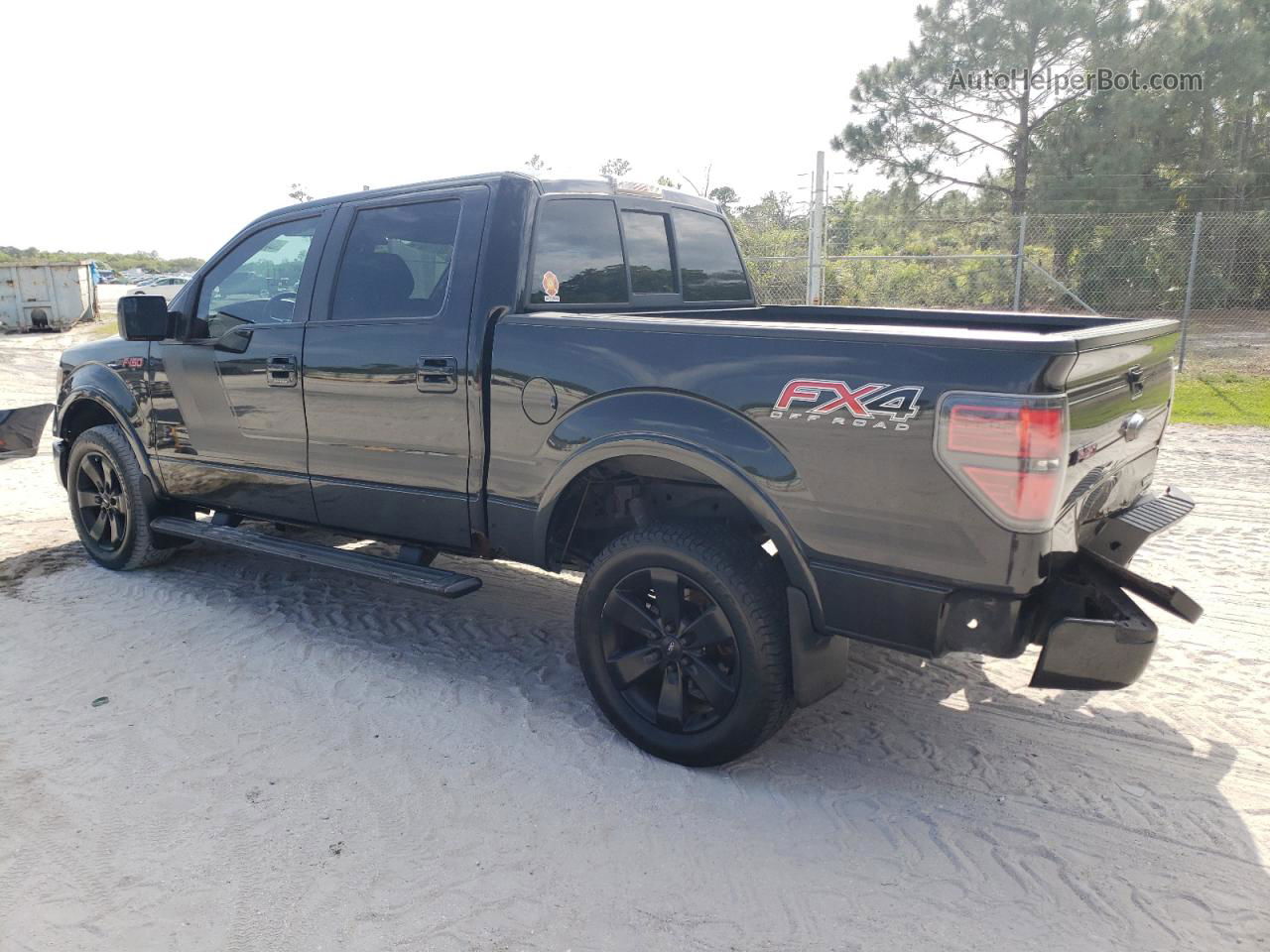 2014 Ford F150 Supercrew Black vin: 1FTFW1ET5EFC45656