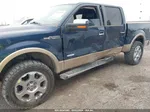 2014 Ford F-150 Lariat Синий vin: 1FTFW1ET5EKE20477