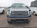 2014 Ford F-150 Lariat Синий vin: 1FTFW1ET5EKE20477