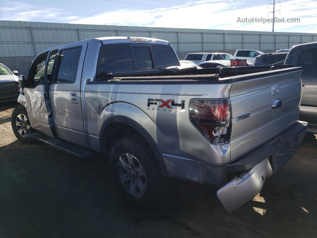 2011 Ford F150 Supercrew Silver vin: 1FTFW1ET6BFB54116